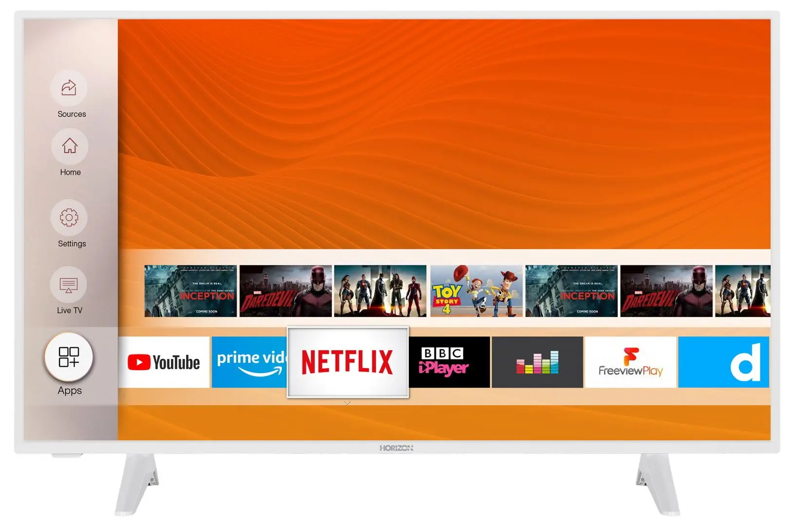 Телевизор Horizon Smart HD 32HL6331H/B (White)