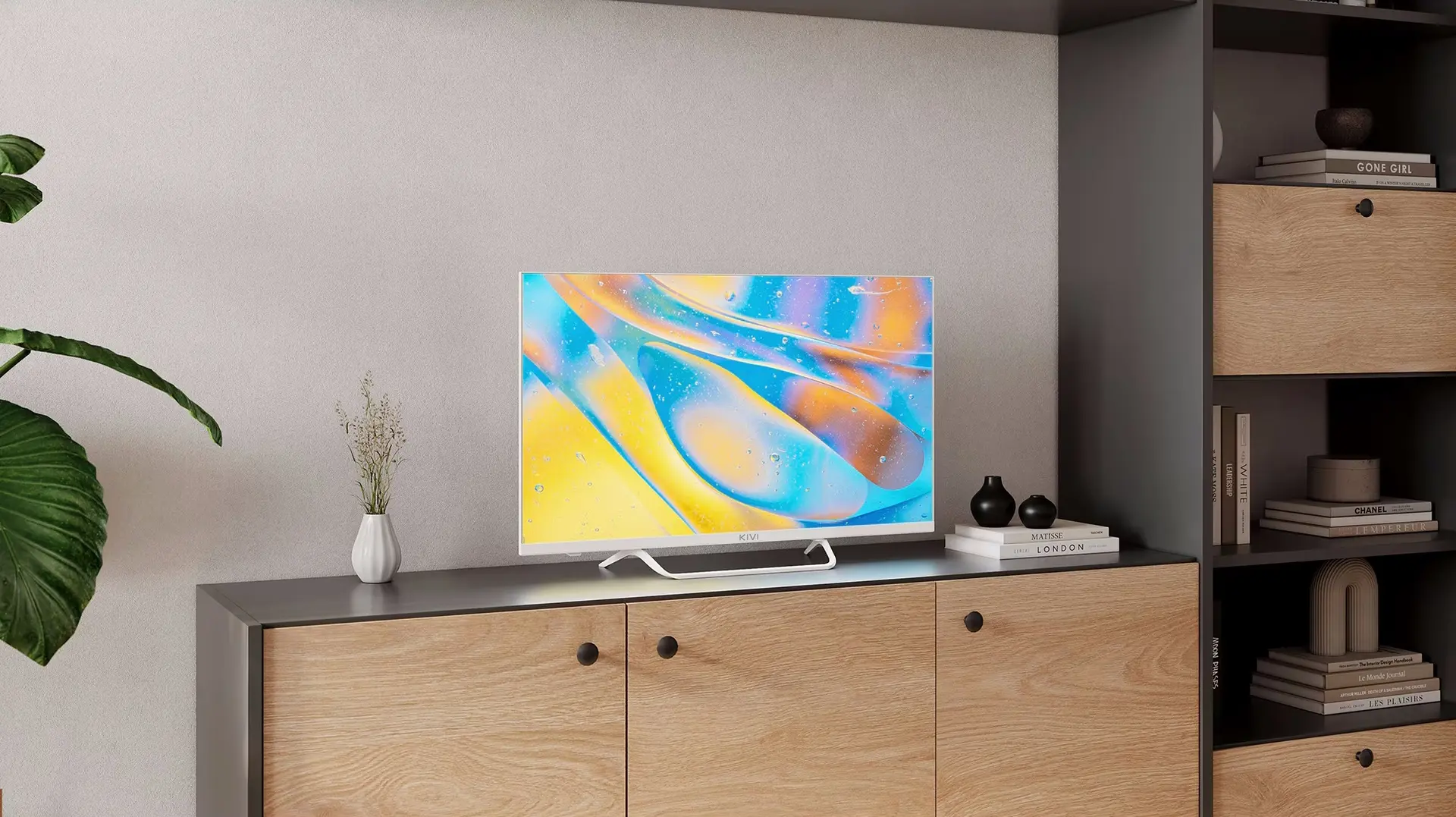 Телевизор KIVI 32F760QW LED FHD Smart (White)