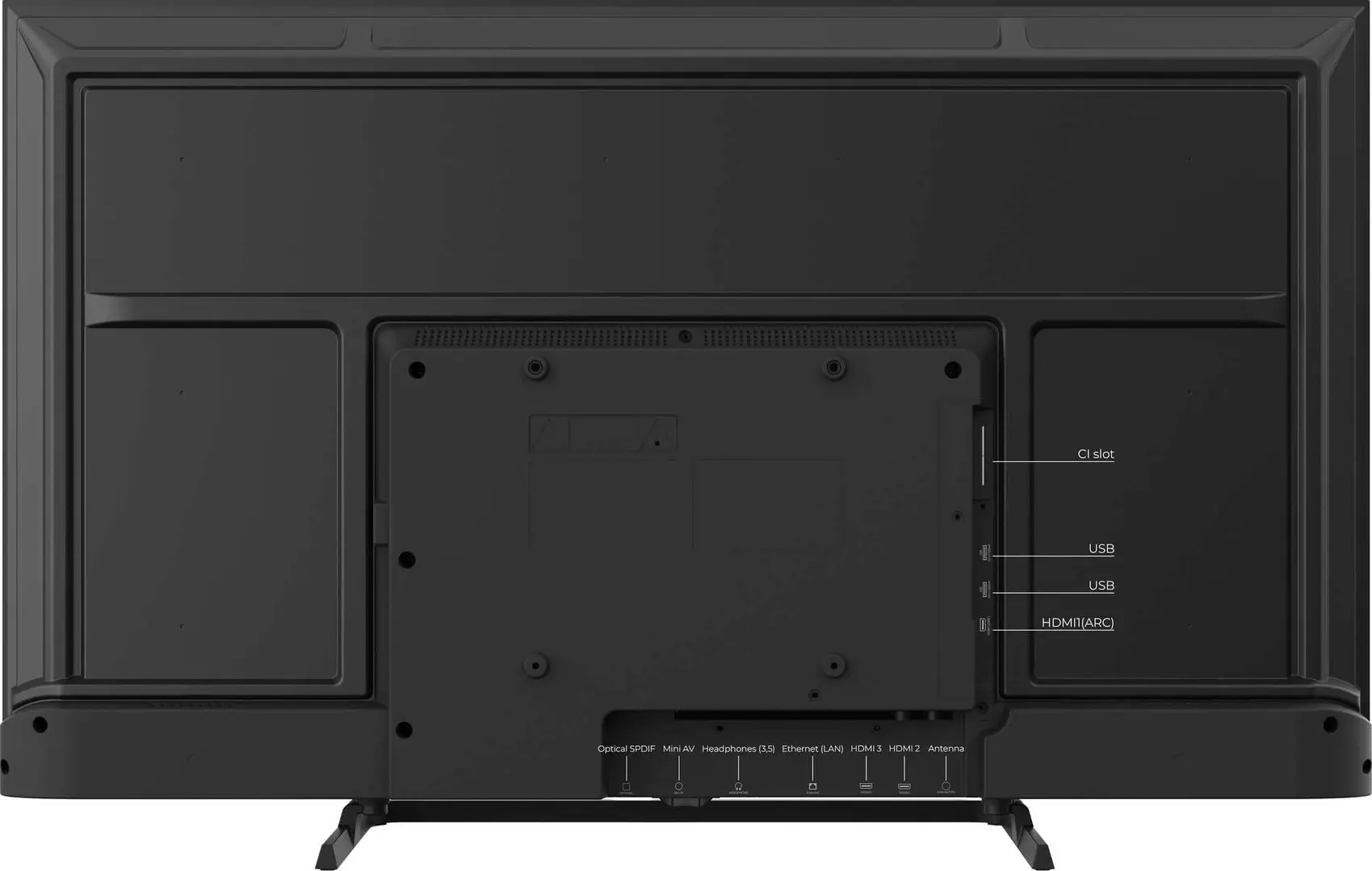 Televizor Kivi 4K UHD Smart 43U710QB (Black) - 4