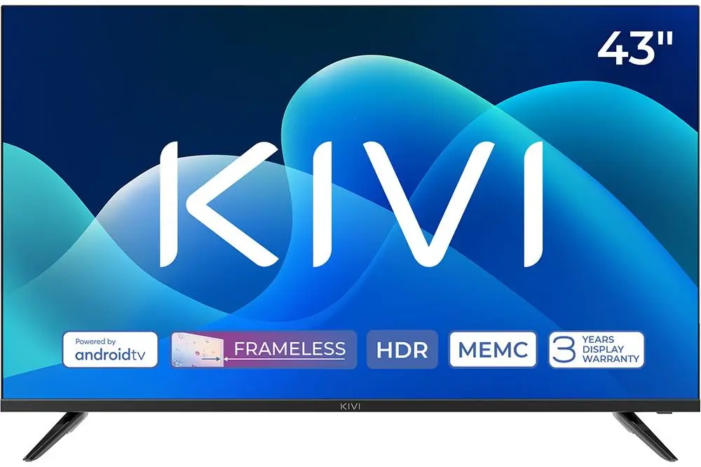 Телевизор Kivi 4K UHD Smart 43U730QB (Black)