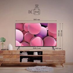 Телевизор Kivi 4K UHD Smart 43U750NB (Black) Thumb