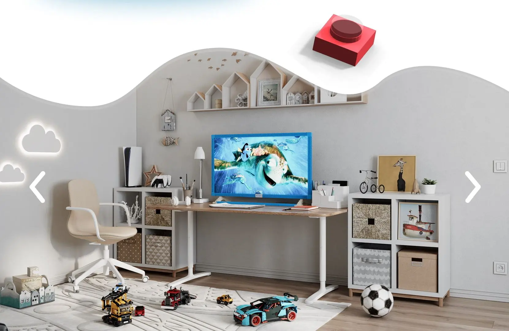 Телевизор Kivi KidsTV FHD Smart (Blue)