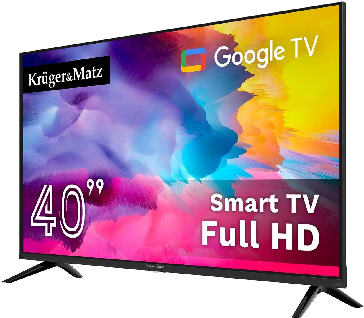 Телевизор Kruger&Matz Full HD Smart KM0240FHD-SA (Black) - 2