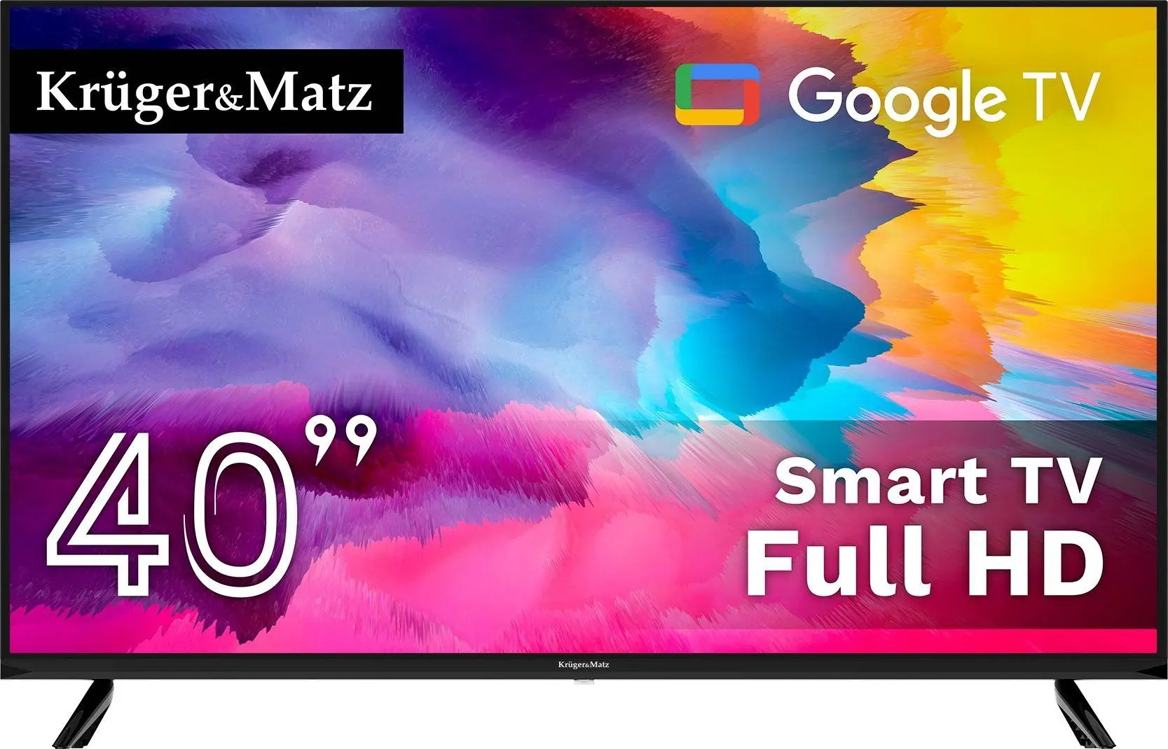 Телевизор Kruger&Matz Full HD Smart KM0240FHD-SA (Black)
