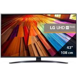 Телевизор LG 43UT81003LA  UT81 AI 4K Smart (Black)