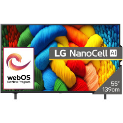 Телевизор LG 55NANO80A3B Nanocell AI 4K UHD Smart (Black) Thumb