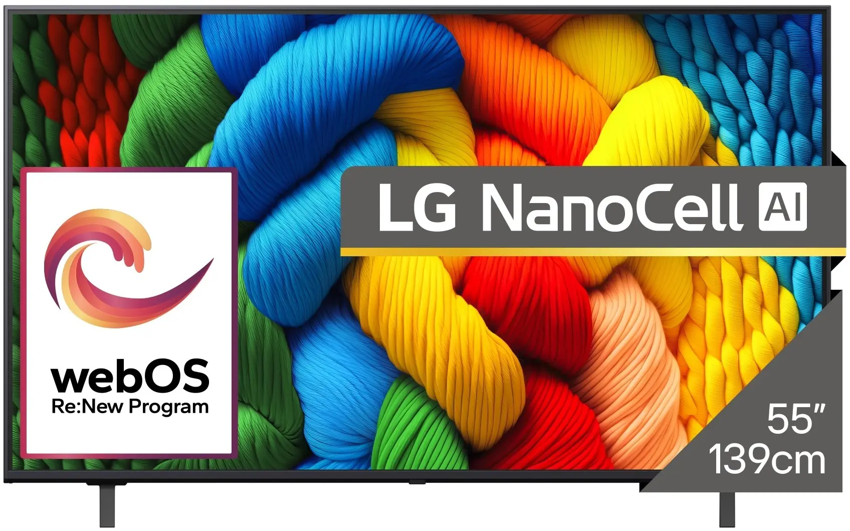 Телевизор LG 55NANO80A3B Nanocell AI 4K UHD Smart (Black) - 7