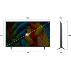 Телевизор LG 55NANO80A3B Nanocell AI 4K UHD Smart (Black) Thumb