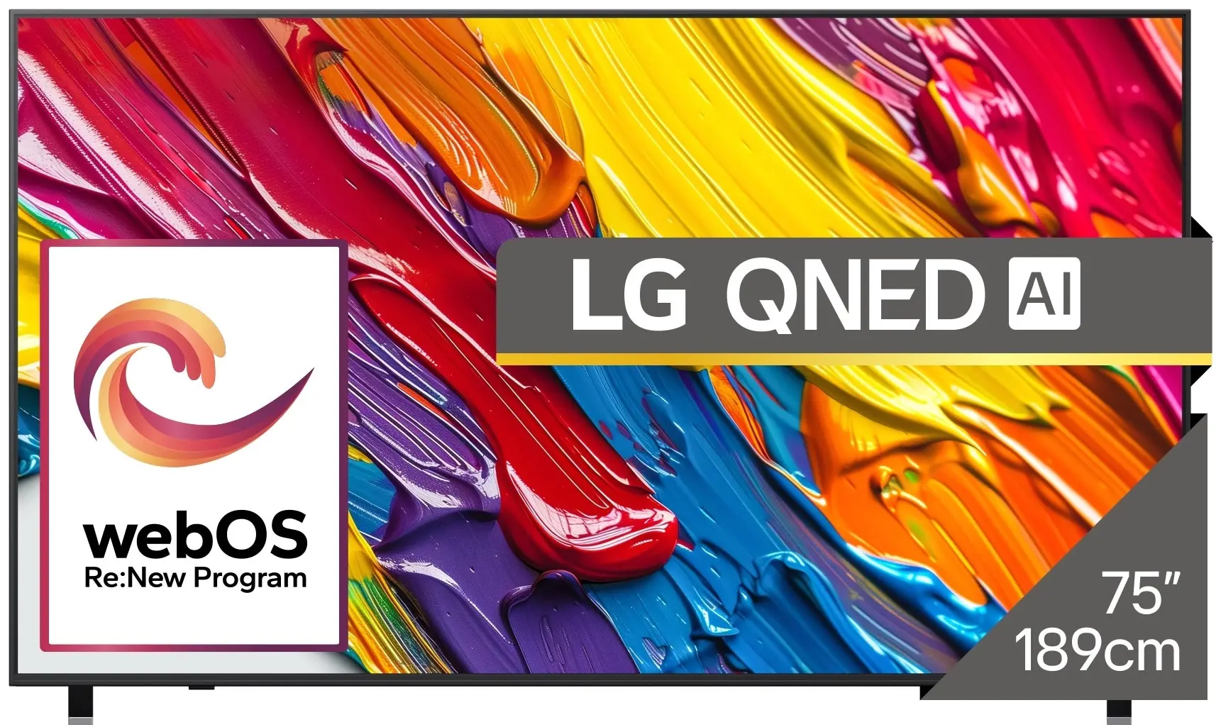Телевизор LG 75QNED84A3C Qned AI 4K Smart (Black) - 6