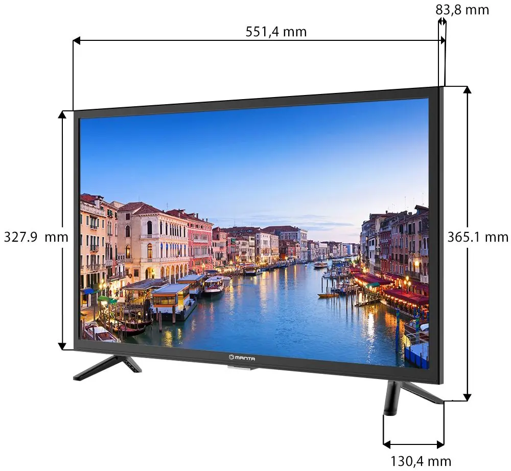 Televizor Manta HD Ready Smart 24LHS122T (Black) - 5
