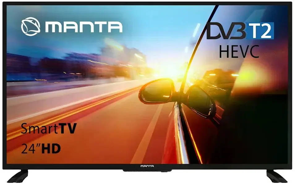 Televizor Manta HD Ready Smart 24LHS122T (Black)