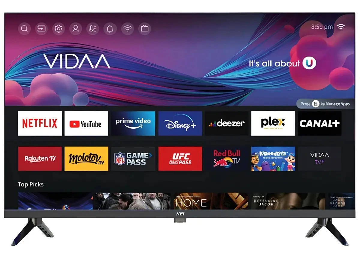 Телевизор NE 32NE4901C HD SMART (Black)