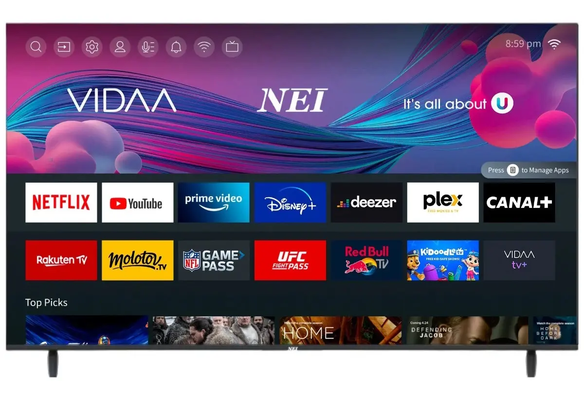 Телевизор NEI 42NE5901 Full HD Smart (Black)