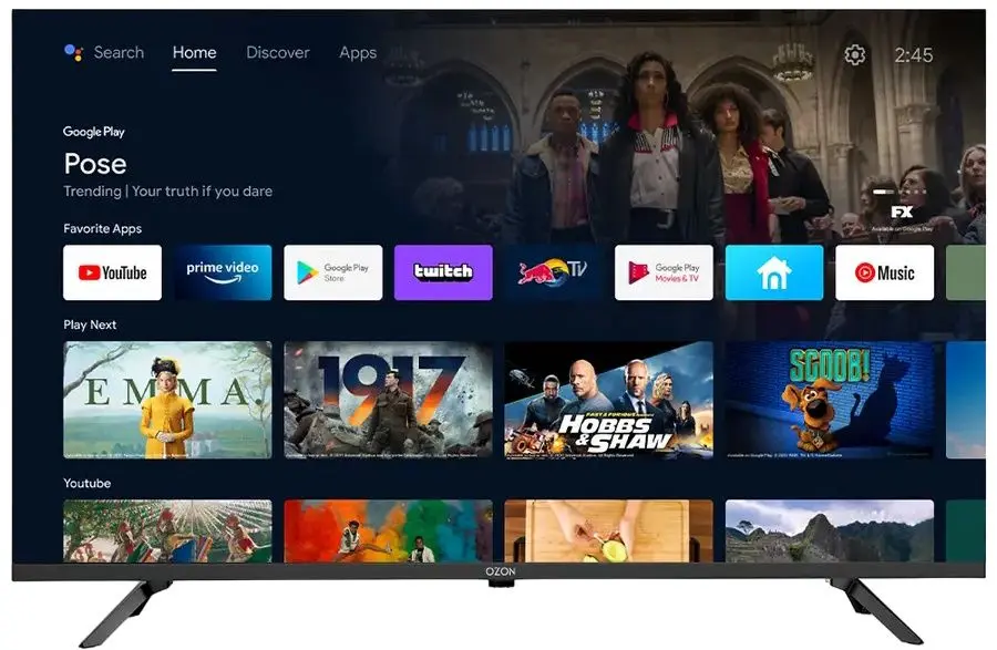 Televizor Ozon FHD Smart H43S7000R (Black) - 3