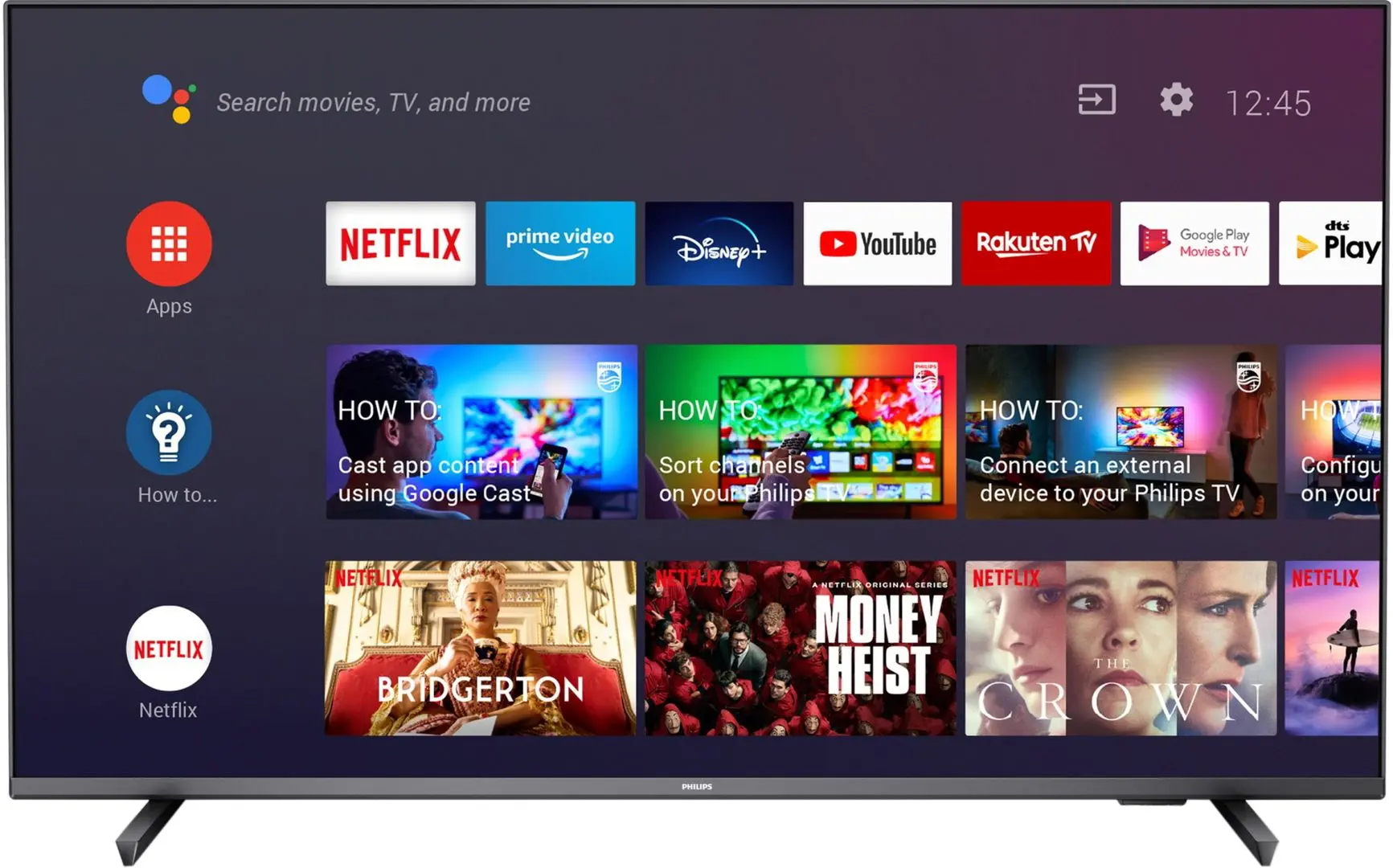 Телевизор Philips 4K UHD Smart 55PUS7906/12 (Black)