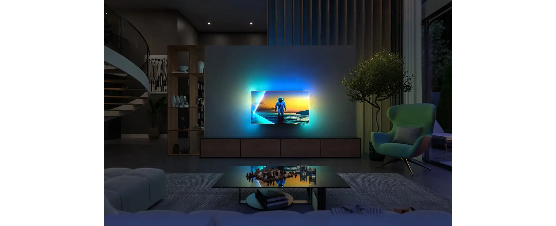 Televizor Philips 65OLED820/12 OLED 4K Smart (Black) - 5