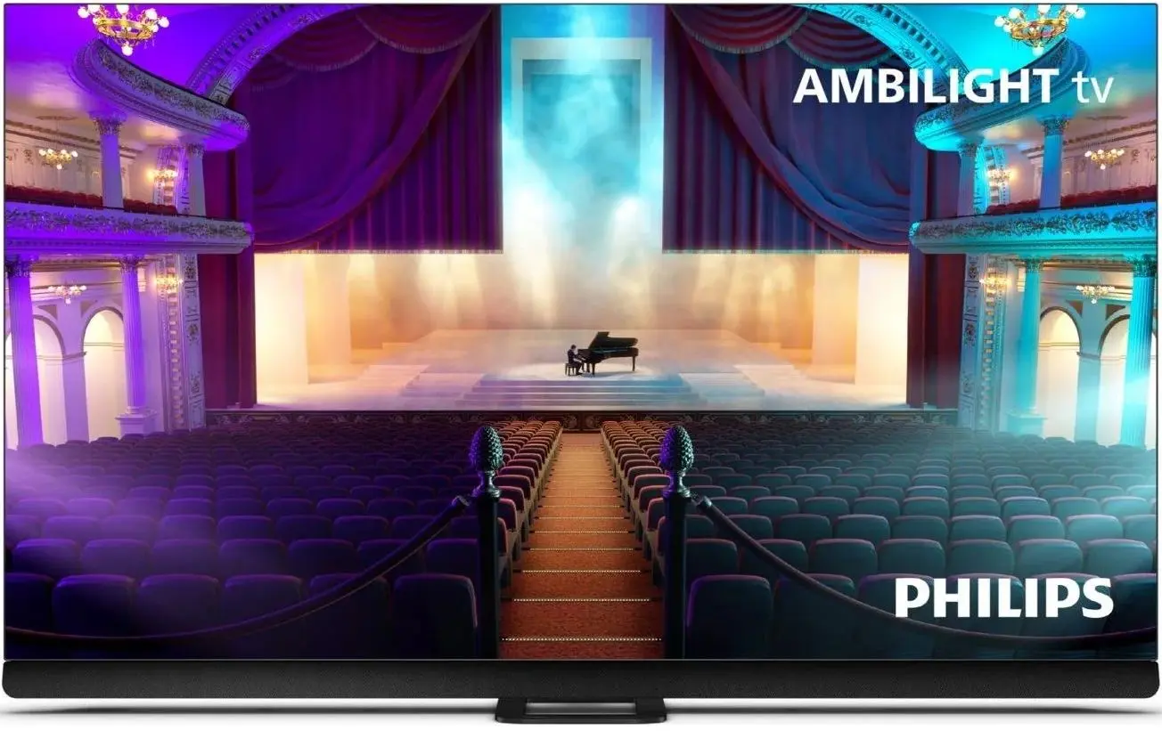 Телевизор Philips Ambilight 4K UHD Smart OLED 77OLED908/12 (Black)