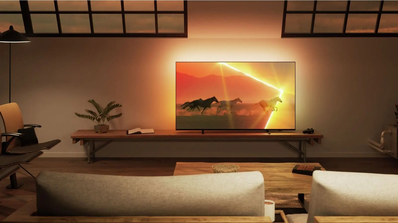 Телевизор Philips The Xtra Ambilight 4K UHD Smart MiniLED 75PML9008/12 (Black) - 4