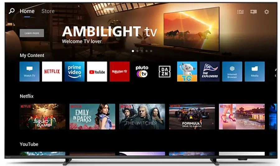 Телевизор Philips The Xtra Ambilight MiniLED 4K UHD Smart 55PML9008/12 (Anthracite Grey)