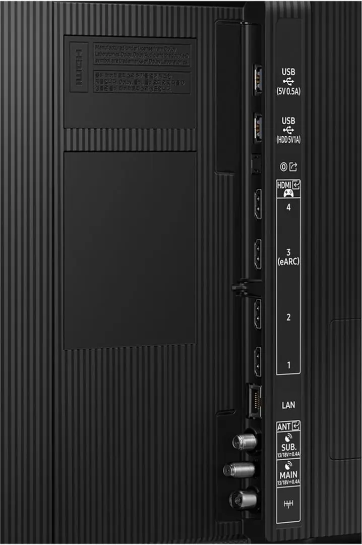 Телевизор Samsung 4K UHD Smart QE50Q80CAT (Carbon)