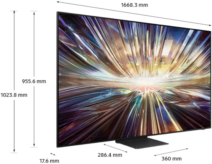 Телевизор Samsung 75QN800D Qled 8K Smart (Black) - 4