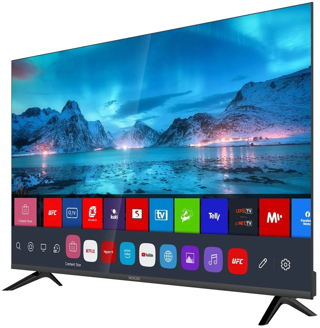 Телевизор Sencor 4K UHD Smart SLE 55US800TCSB (Black) - 2