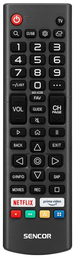 Телевизор Sencor 4K UHD Smart SLE 55US800TCSB (Black) - 6