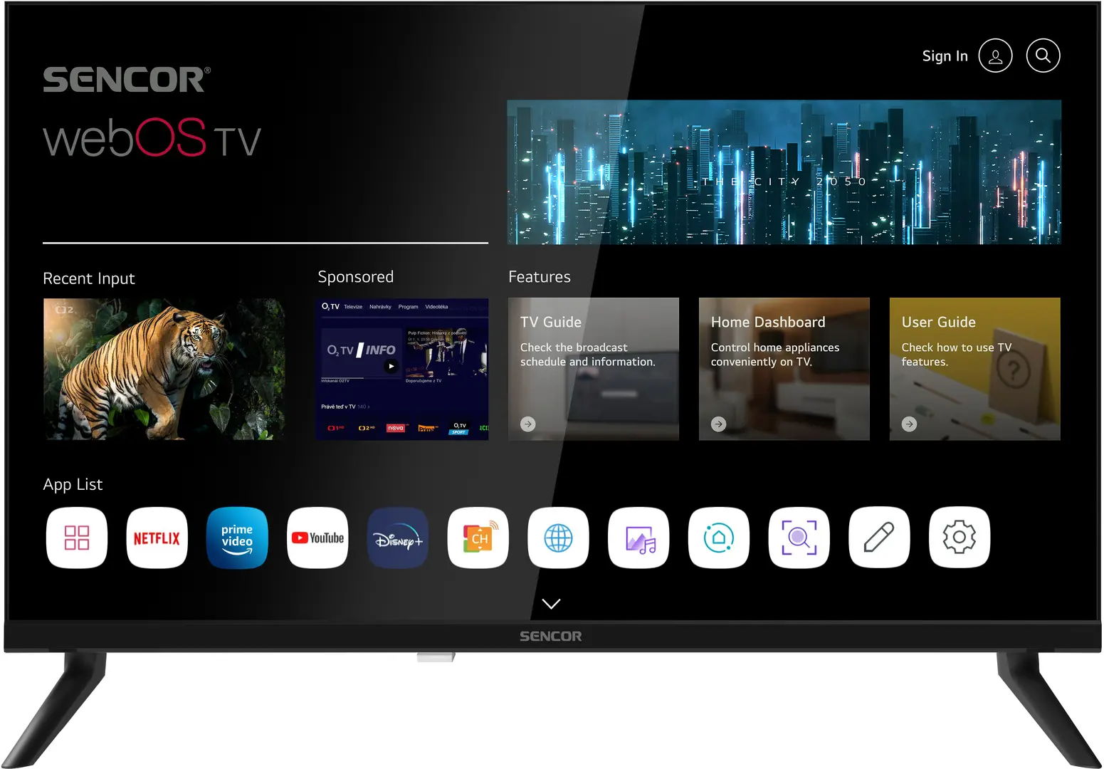 Televizor Sencor SLE 24S803B LED HD Smart (Black)