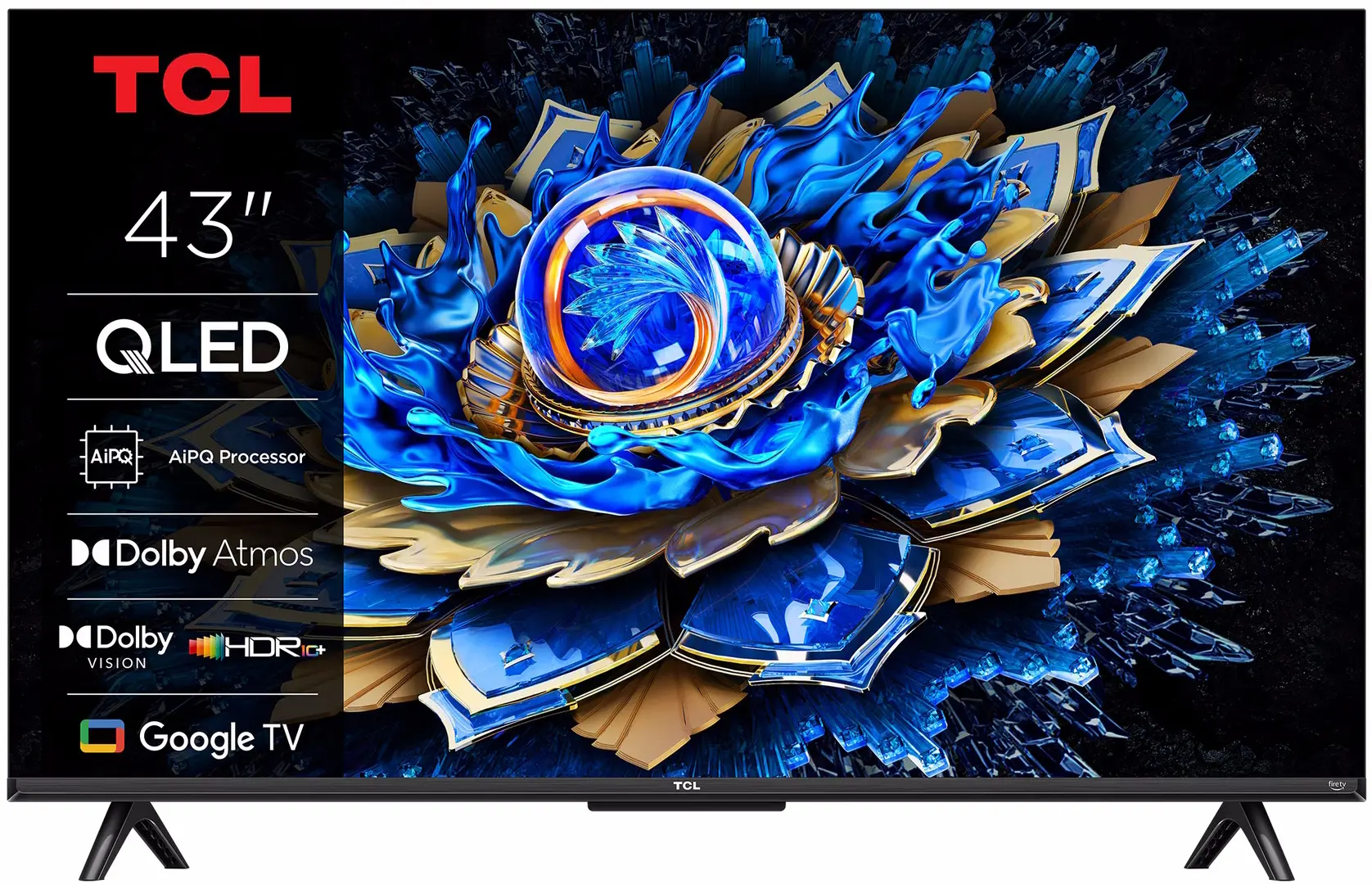 Телевизор TCL 43T69C QLED 4K Smart (Black)