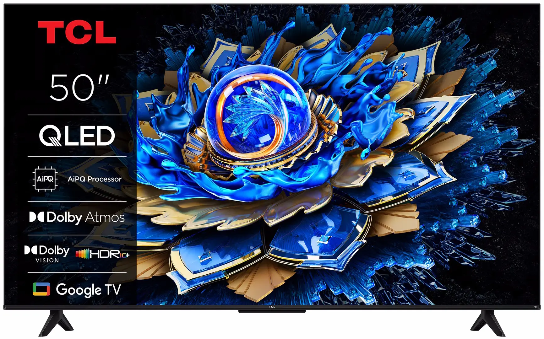 Телевизор TCL 50T69C QLED 4K Smart (Black)