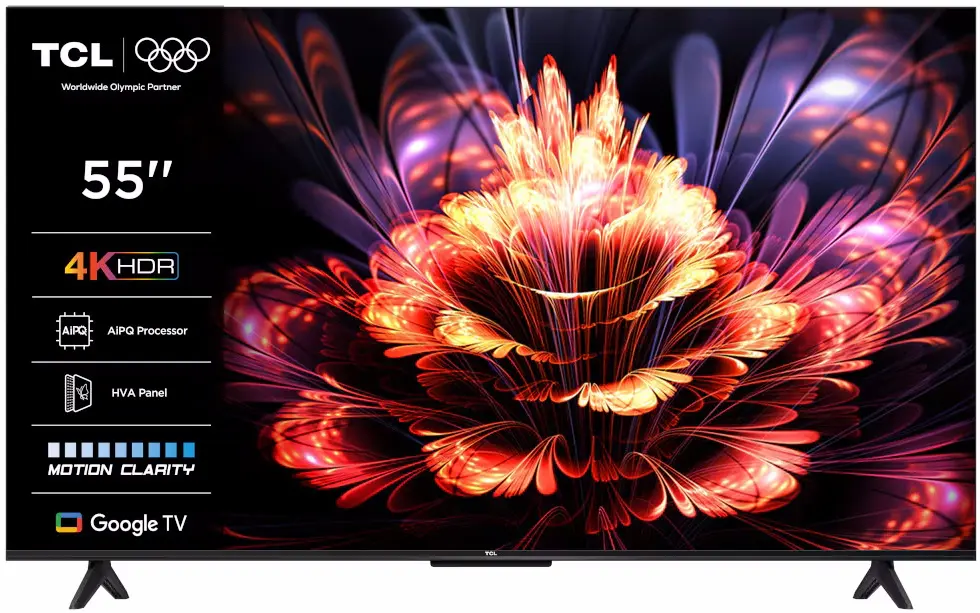 Телевизор TCL 55V6C LED 4K Smart (Black)