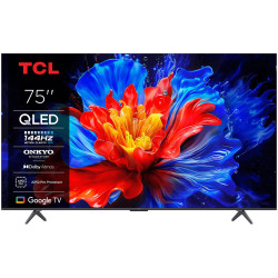 Televizor TCL 75P81K QLED 4K Smart (Black)