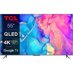 Televizor TCL Smart 4K 55C635 (Silver)