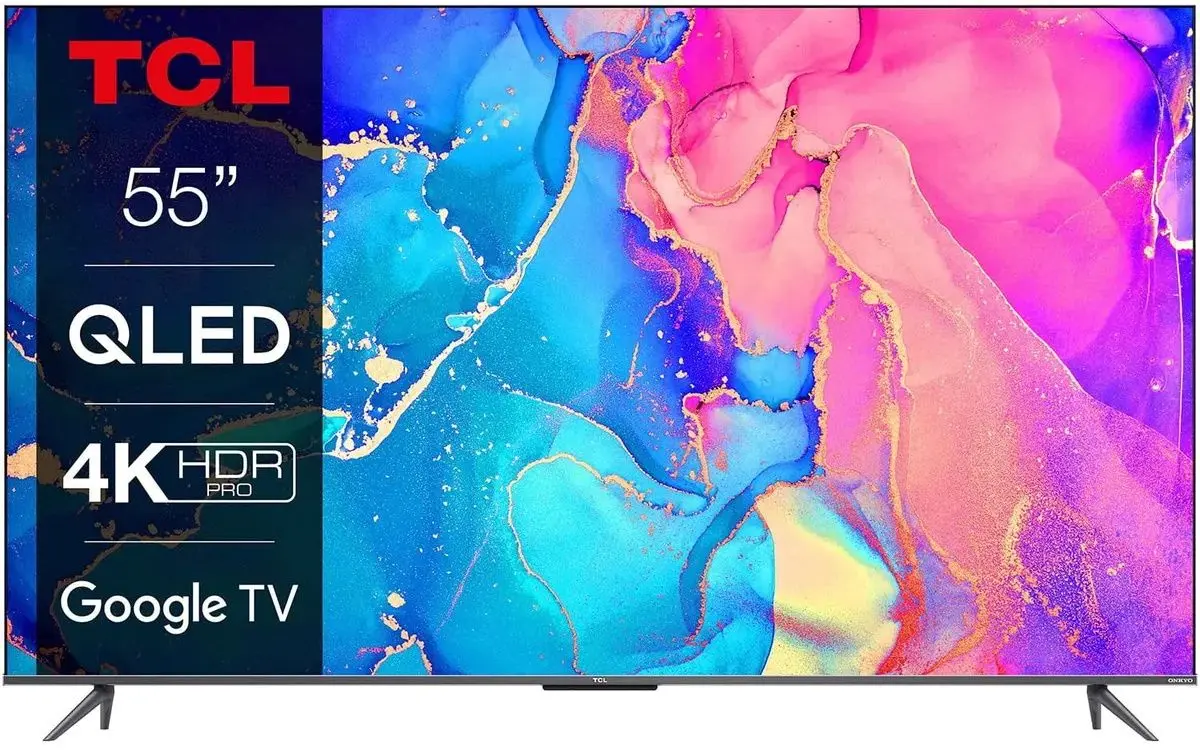 Televizor TCL Smart 4K 55C635 (Silver)