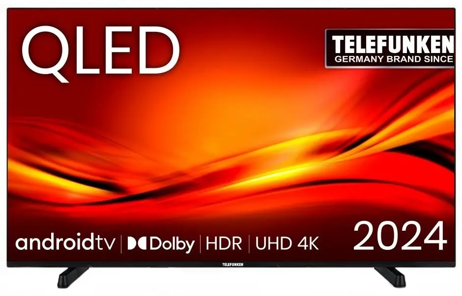 Телевизор Telefunken 4K UHD Smart 50QUA9040M (Black)