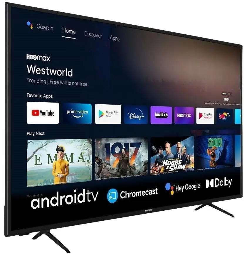 Televizor Telefunken 4K UHD Smart 50UA9065 (Black)