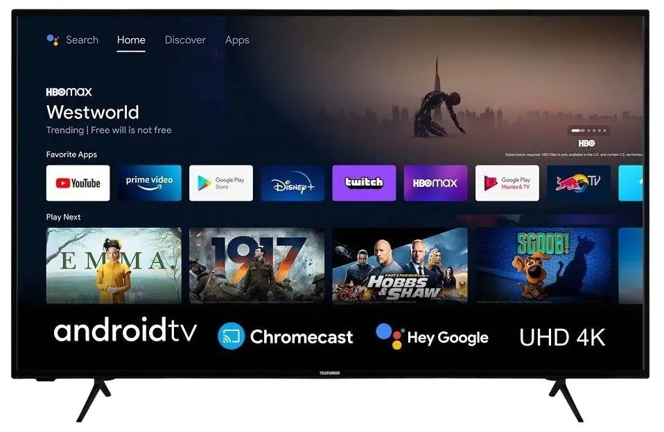 Televizor Telefunken 4K UHD Smart 50UA9065 (Black)