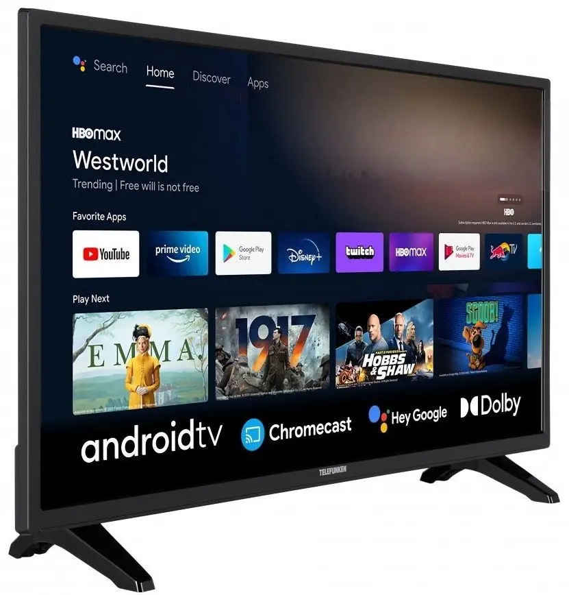 Телевизор Telefunken FHD Smart 40FEA5060 (Black) - 2