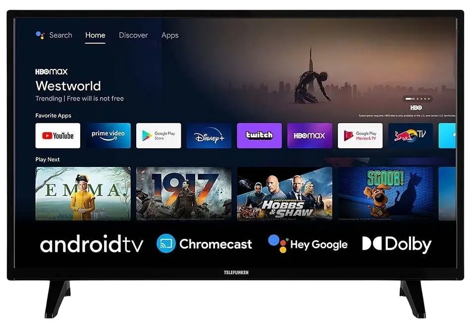 Телевизор Telefunken FHD Smart 40FEA5060 (Black)