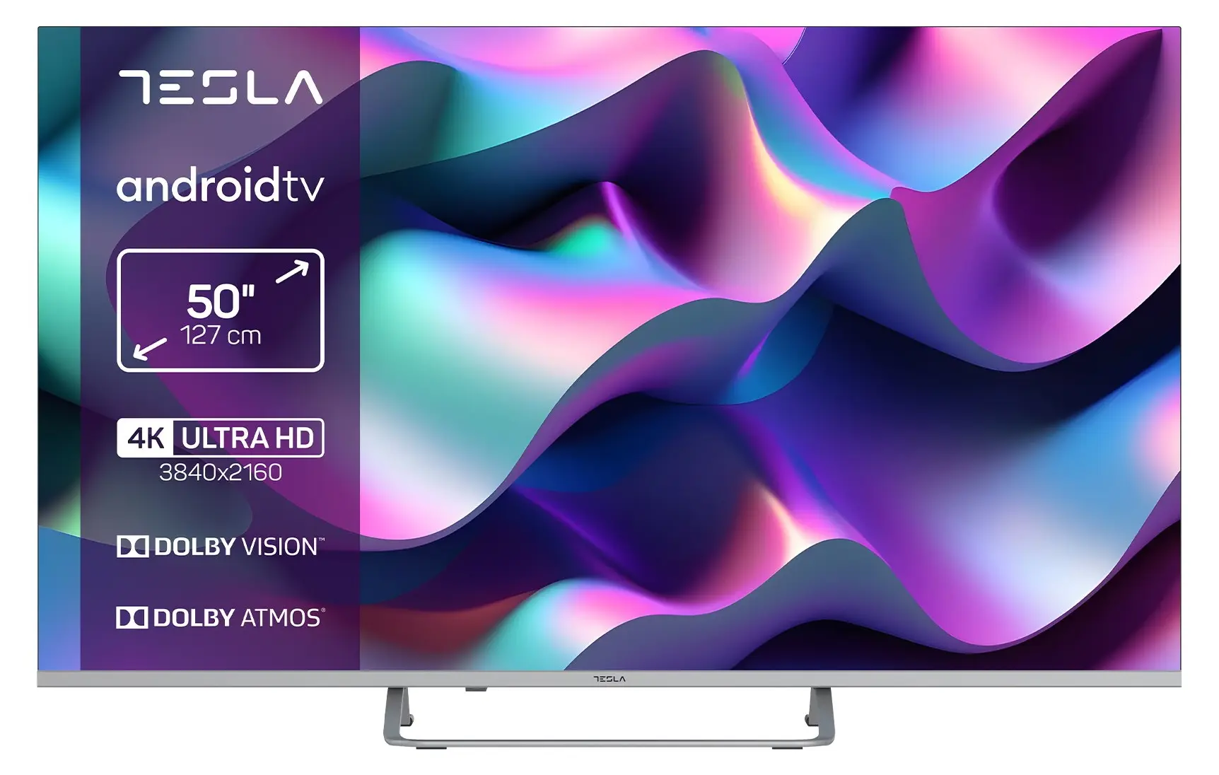 Телевизор Tesla 4K UHD Smart 50E635SUS (Silver)