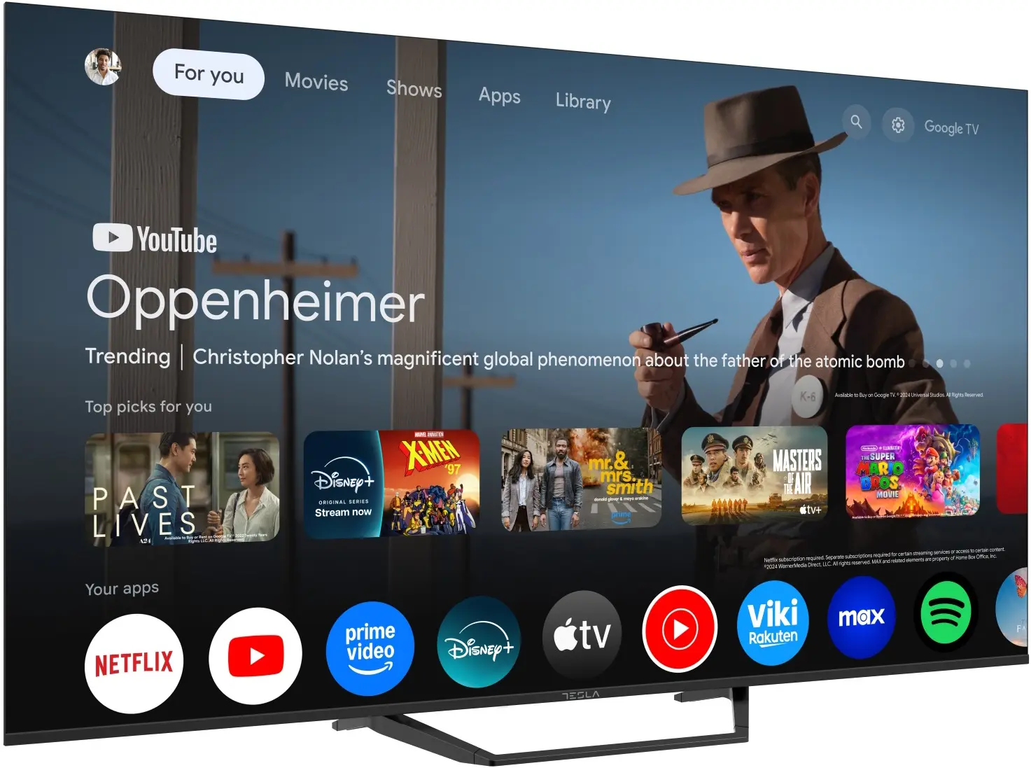 Televizor Tesla 65E655BUS LED 4K Smart (Black)