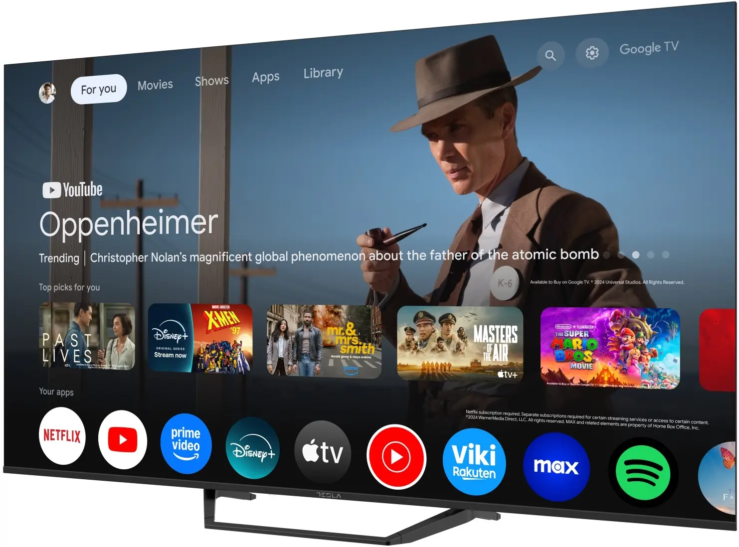 Televizor Tesla 65E655BUS LED 4K Smart (Black)