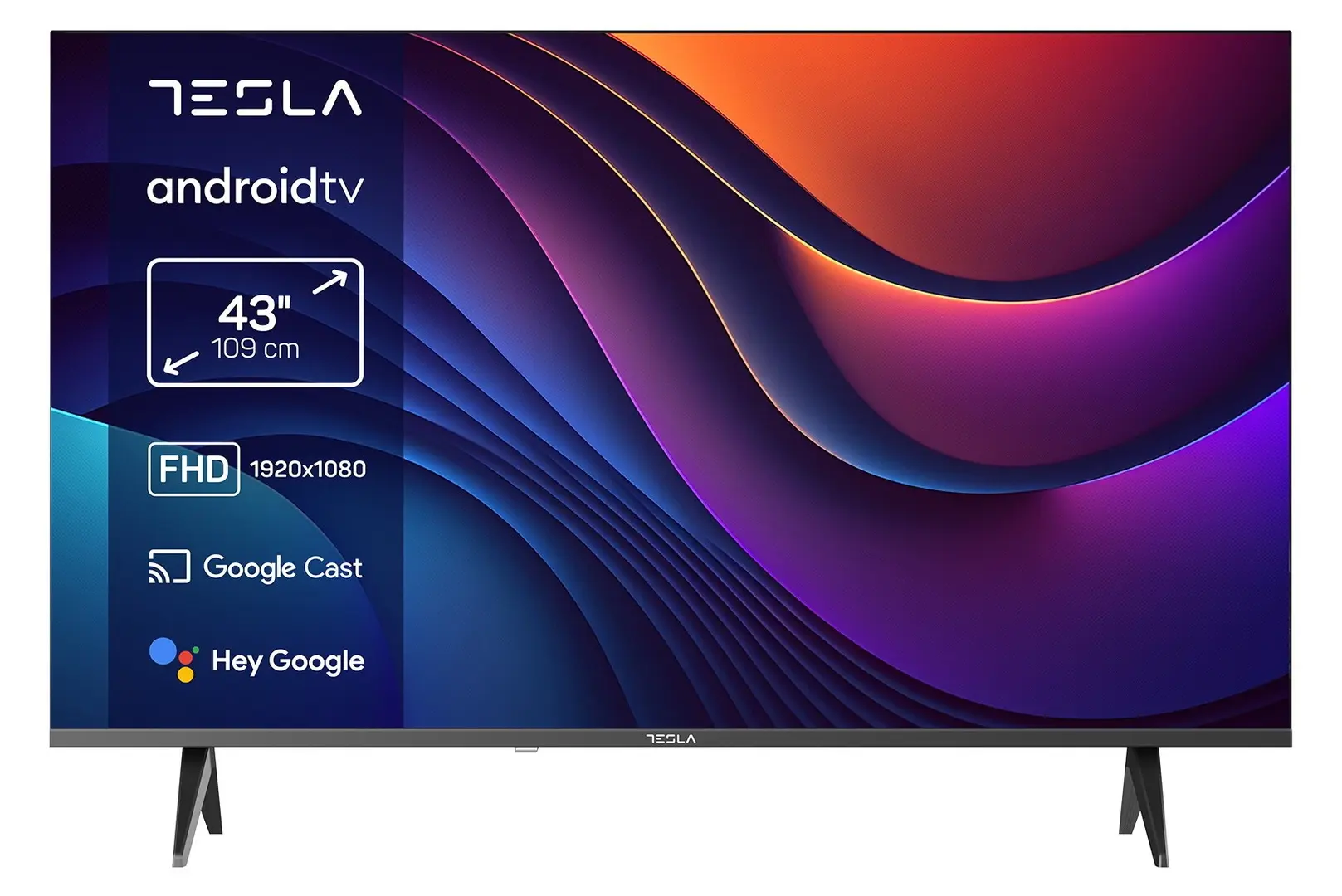 Телевизор Tesla FHD Smart 43E635BFS (Black)