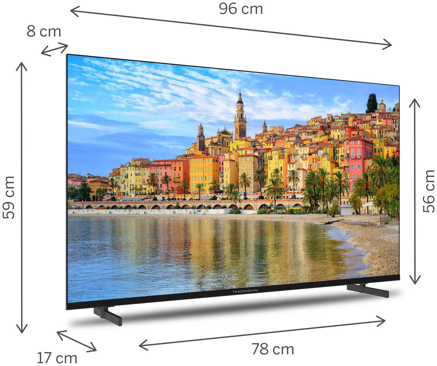 Телевизор Thomson 43FG2S14 LED FHD Smart (Black) - 4