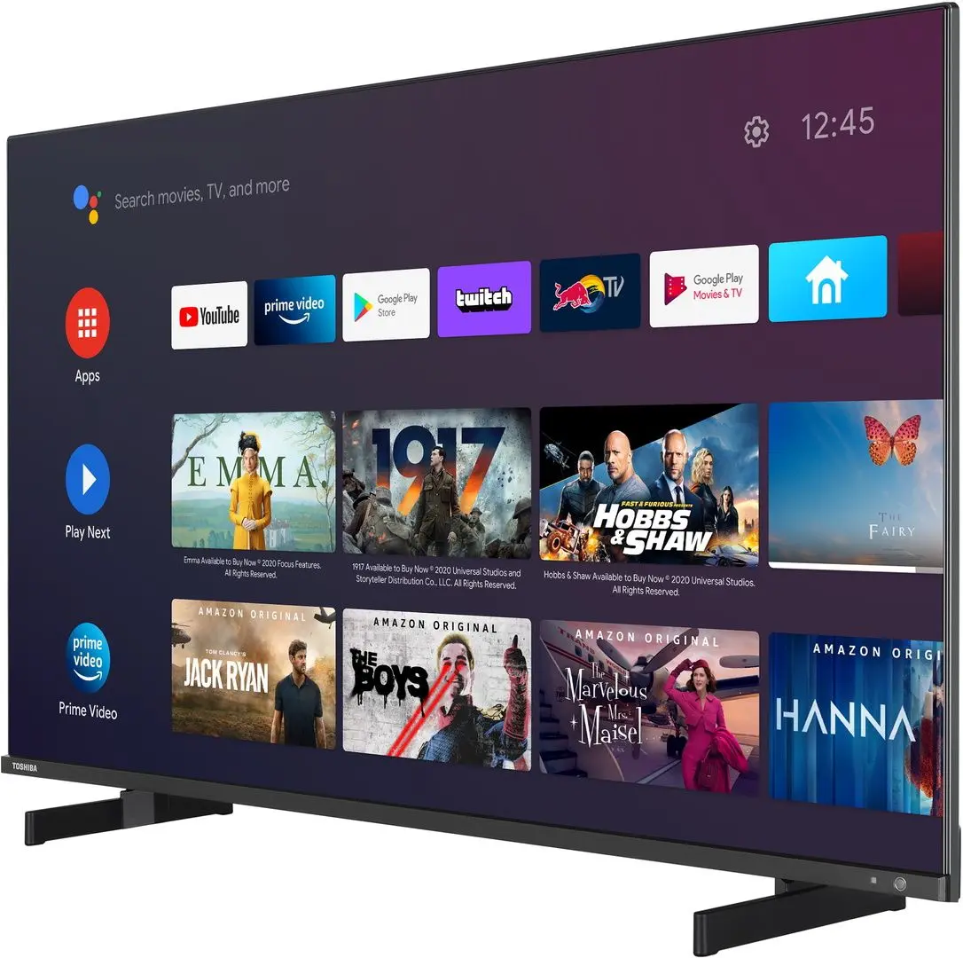 Телевизор Toshiba 4K UHD Smart 43QA5D63DG (Black) - 2