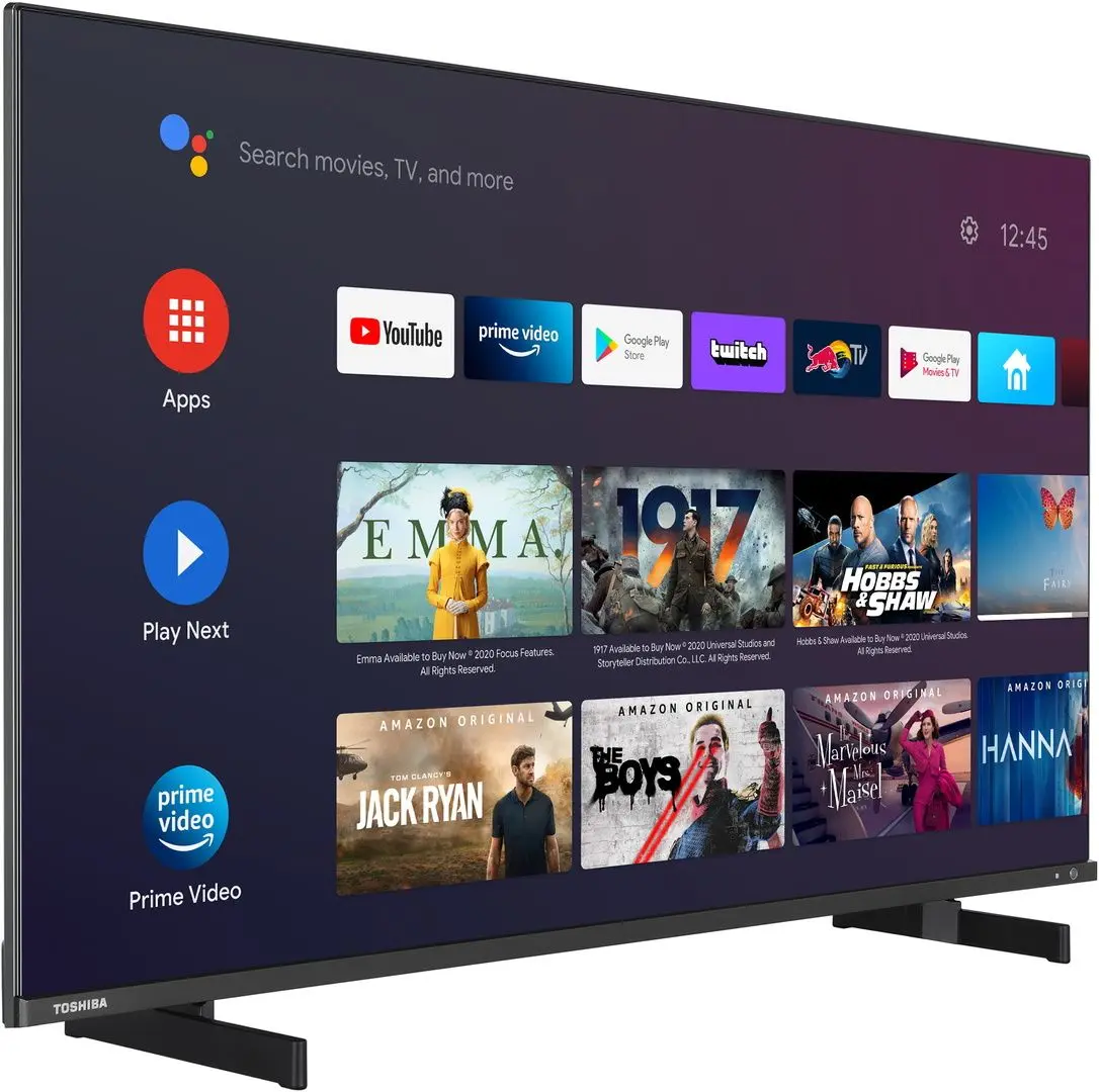 Телевизор Toshiba 4K UHD Smart 43QA5D63DG (Black) - 3