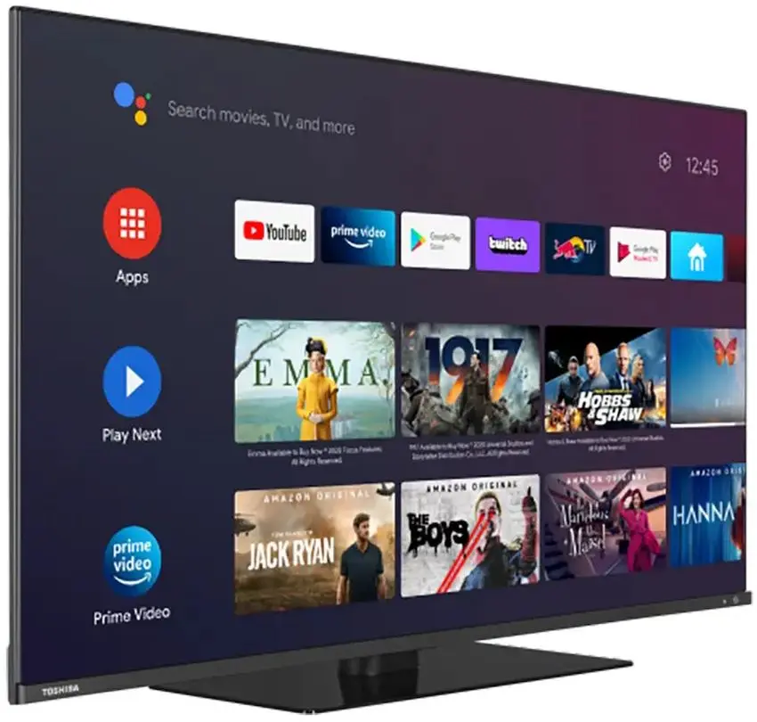 Телевизор Toshiba 43'' 4K UHD Smart 43QA7D63DG (Black) - 3