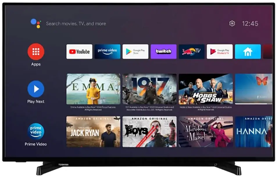 Телевизор Toshiba 43'' 4K UHD Smart 43UA2263DG (Black)