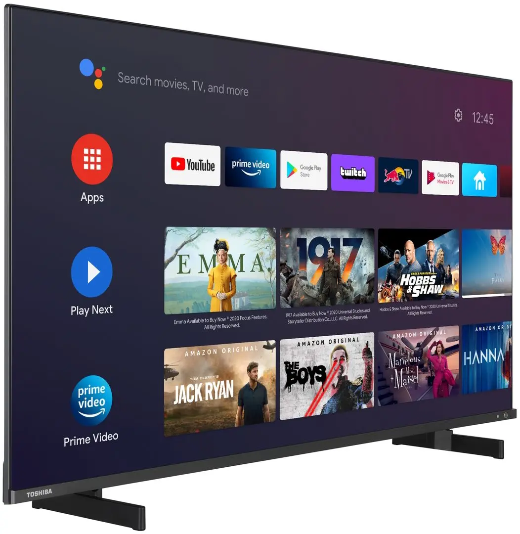 Телевизор Toshiba 4K UHD Smart 43UA5D63DG (Black) - 6