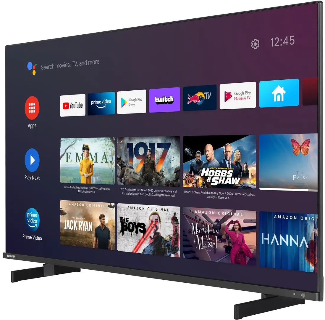 Телевизор Toshiba 4K UHD Smart 43UA5D63DG (Black) - 5